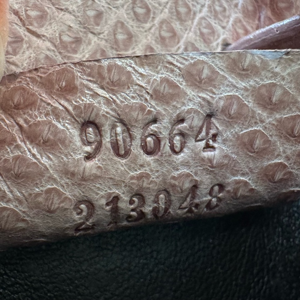 Gucci Taupe Python Snakeskin Small Shoulder Bag - image 6